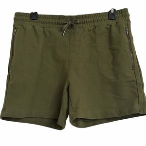 Athletic Works Olive Athletic Green Shorts - M